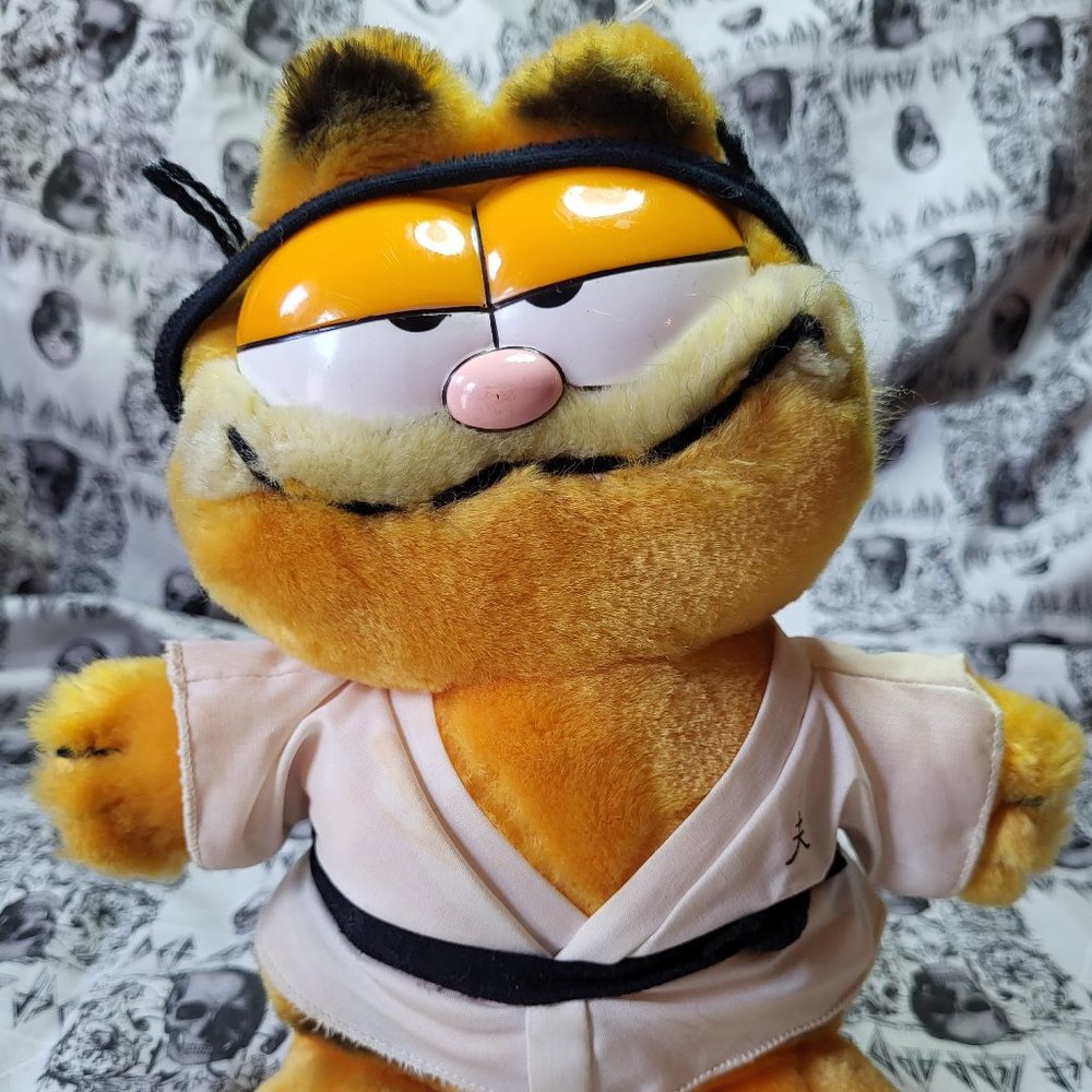 Vintage stuff Garfield karate